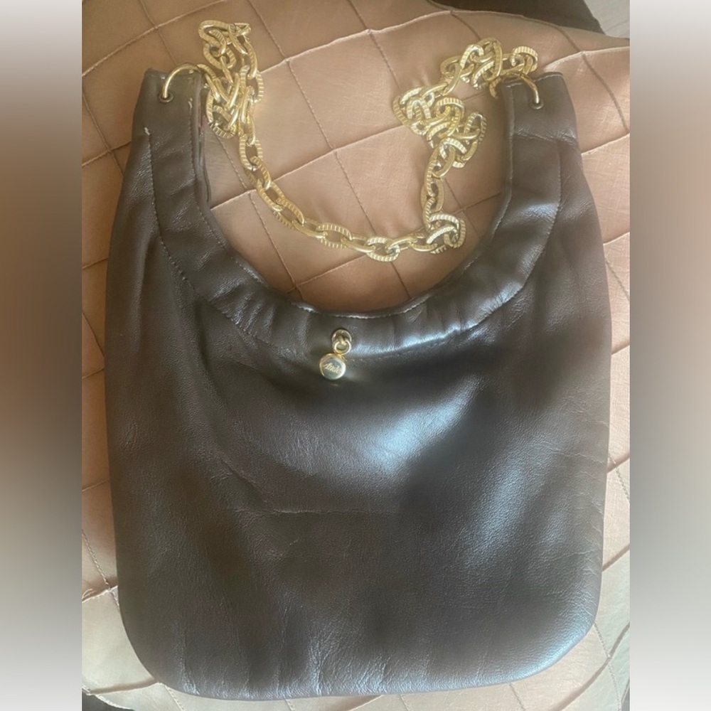 Ande Vintage 1960 1970 Soft Buttery Leather shoulder bag purse 🎀 gorgeous !